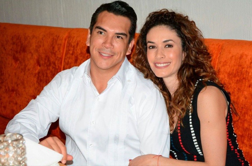 Alito Moreno y Christelle Castañón