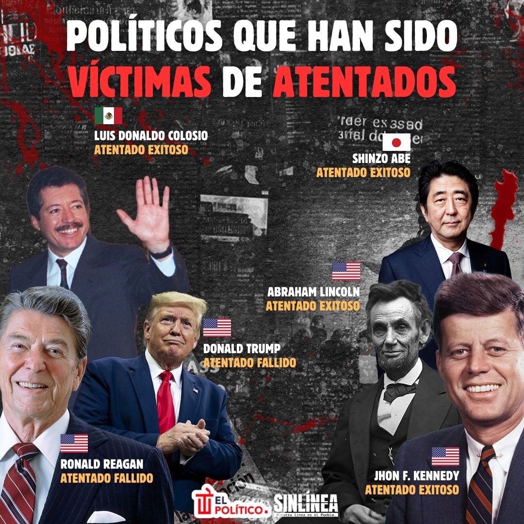 Infografía los políticos que han sufrido atentados