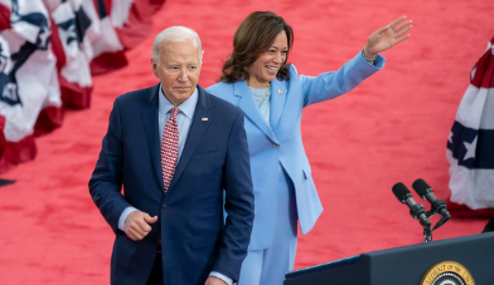 Joe Biden respolsa candidatura Kamala Harris