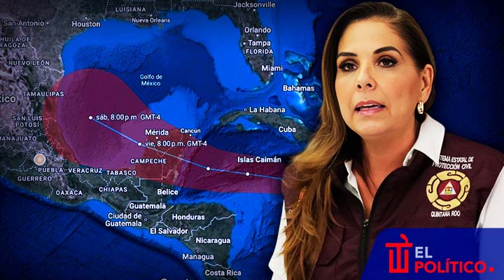 Mara Lezama activa alerta roja en municipios de Quintana Roo