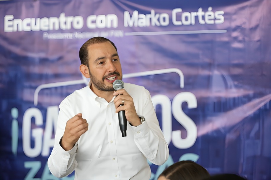 Marko Cortés asegura derrota fue culpa de García Luna