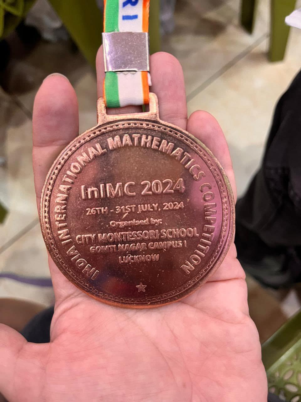 Medalla de bronce para niños mexicanos