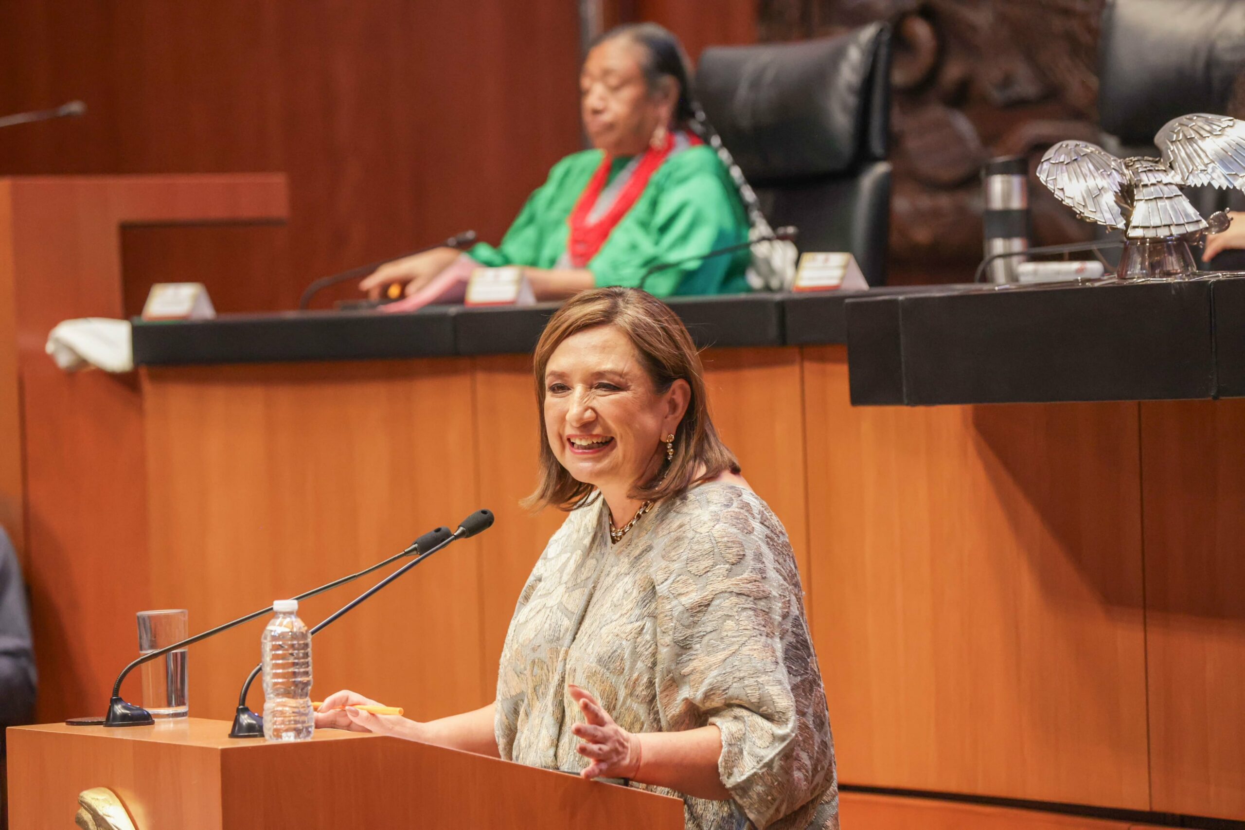 Xóchitl Gálvez en el Senado