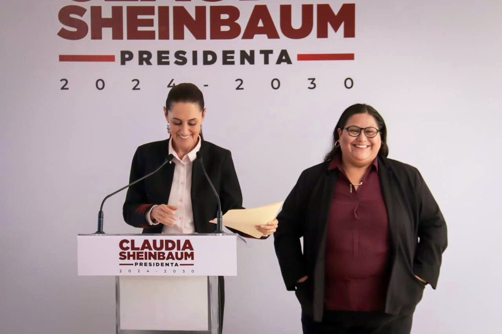 Sheinbaum presenta a Citlalli Hernández