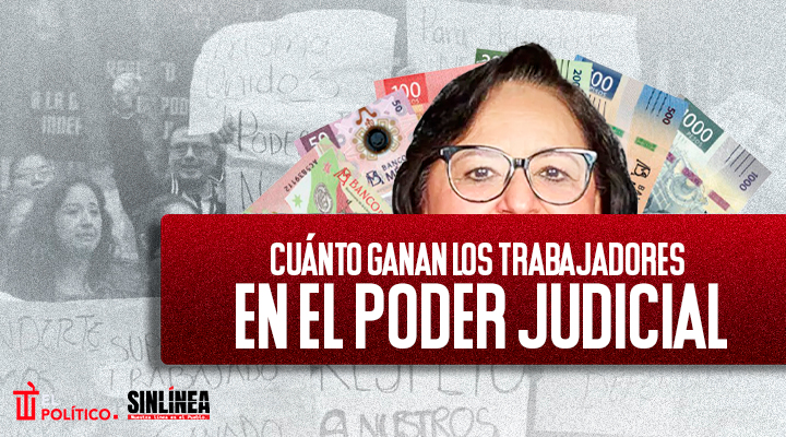 Los sueldos de los trabajadores del Poder Judicial