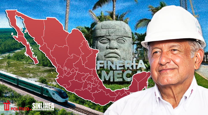 AMLO e inversión de infraestructura en su sexenio