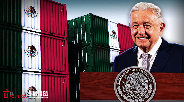 Exportaciones mexicanas con AMLO