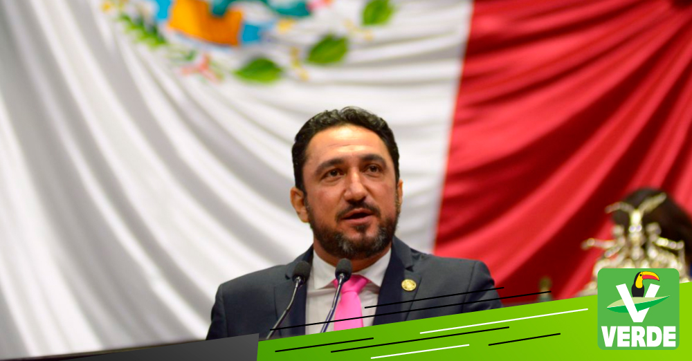 Armando Gómez del Partido Verde Ecologista de México 