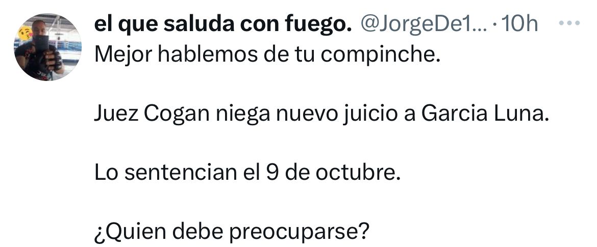 piden a Loret explicar su relación con García Luna