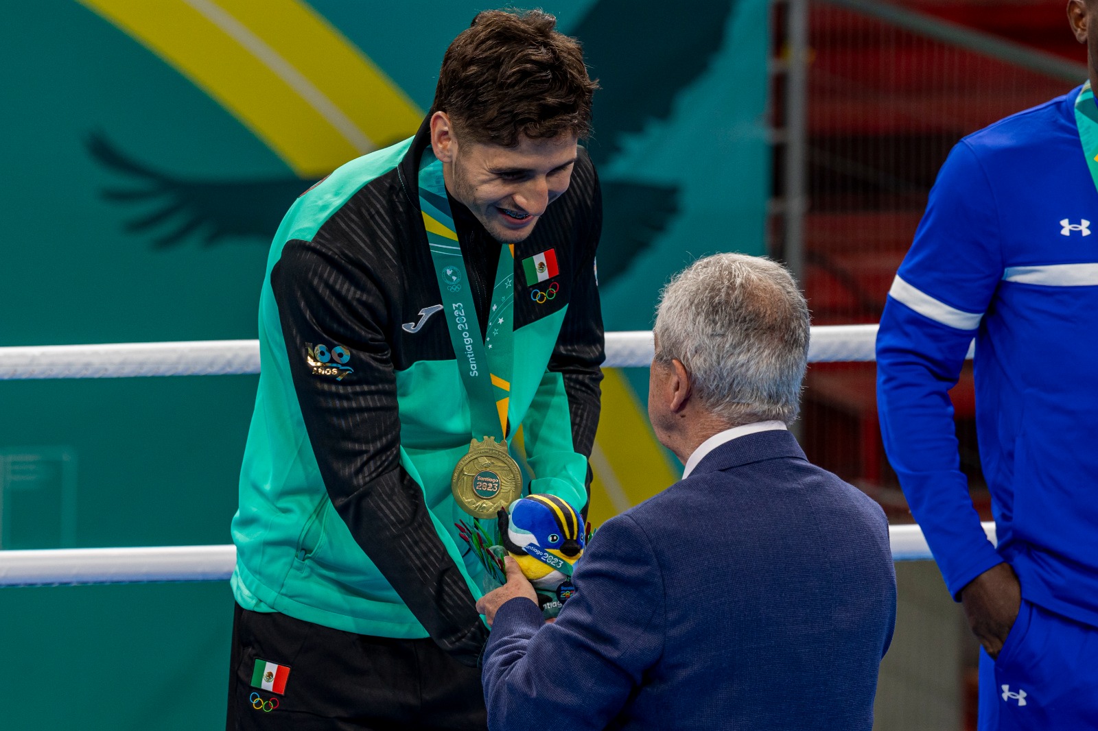 Marco Verde, ganador de medalla de oro en Panamericanos