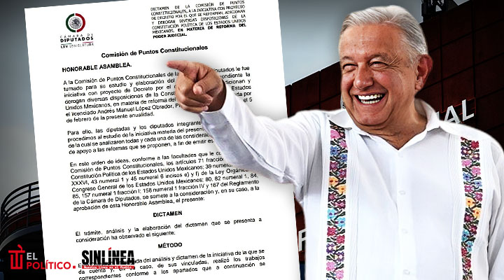 Reforma judicial. ¿Qué cambios tuvo el proyecto de AMLO?