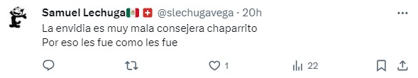 Aseguran que Acosta Naranjo envidia a Amlo