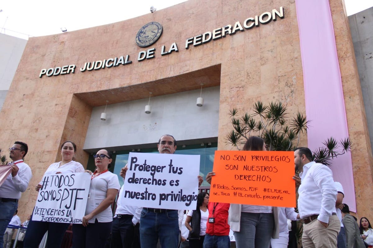 Exigen magistrados intervención de OEA