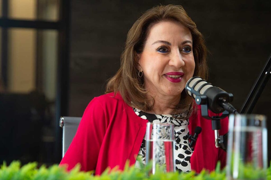 Guadalupe Murguía defendió senadora panista