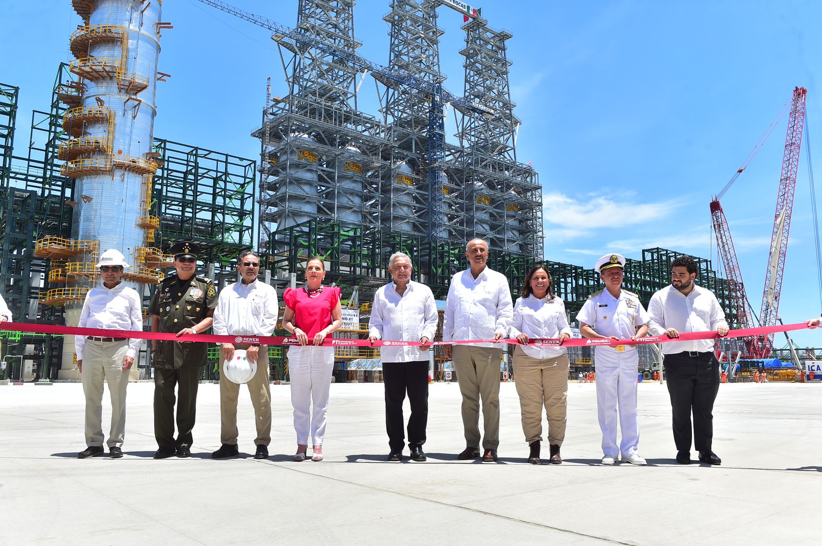 Inauguración Pemex Dos Bocas AMLO