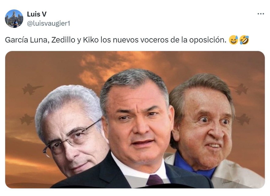 Kiko, Zedillo y García Luna