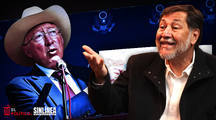 Noroña arremete contra Ken Salazar por injerecismo