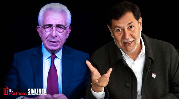 Noroña tunde a Zedillo por criticar reforma judicial