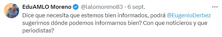 Se burlan de postura de Eugenio Derbez sobre reforma judicial