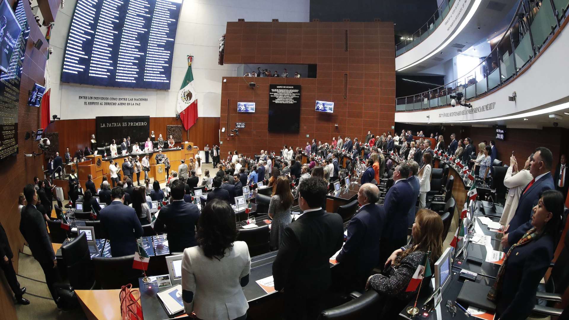 Senadores en México