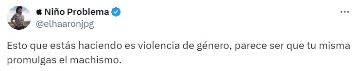 Comete violencia de género y machismo