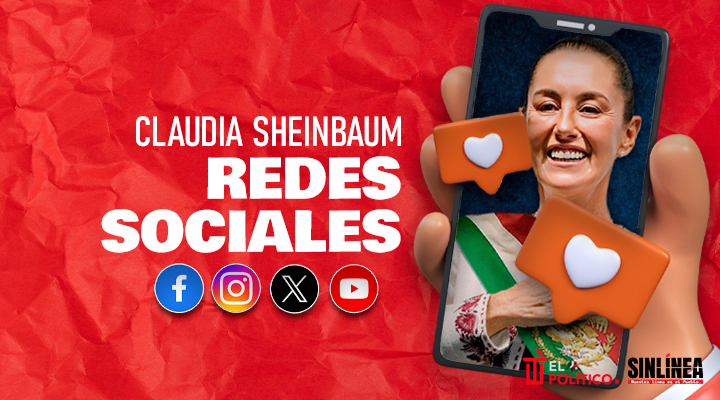 Las redes oficiales de Claudia Sheinbaum