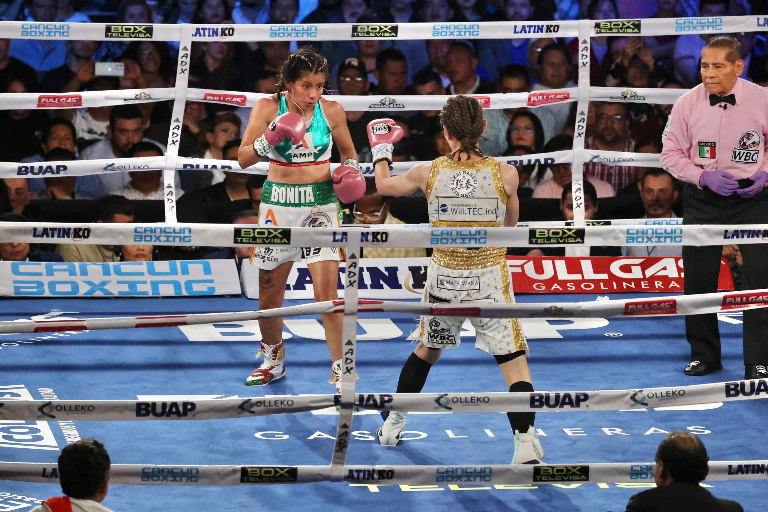 Gabriela "La Bonita" Sánchez vence a boxeadora japonesa