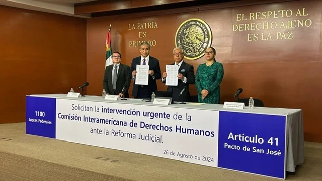 Jueces acudirán ante la CIDH