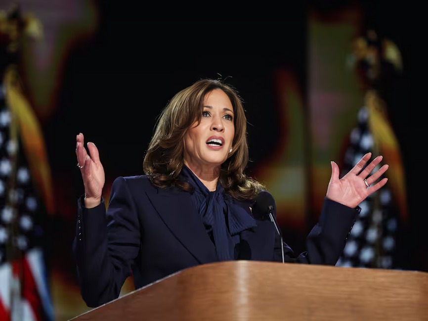 Kamala Harris afirma que europeos llevaron destrucción