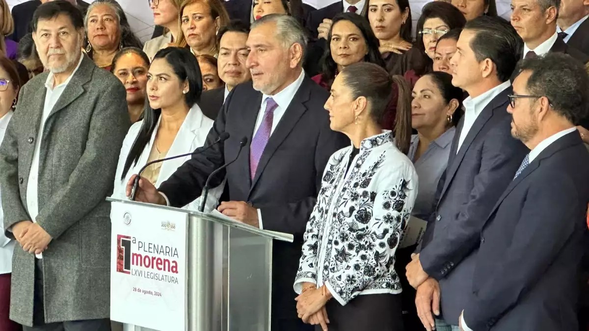 Morena en el Senado reacciona a suspensiones que consiguió el PAN contra reforma judicial