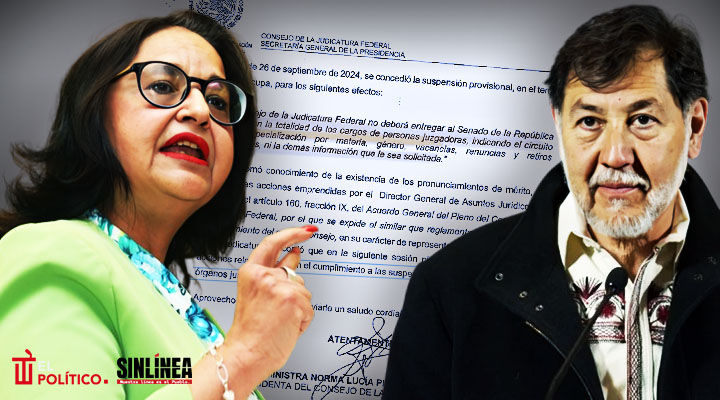 Norma Piña envía carta a Noroña sobre elección judicial