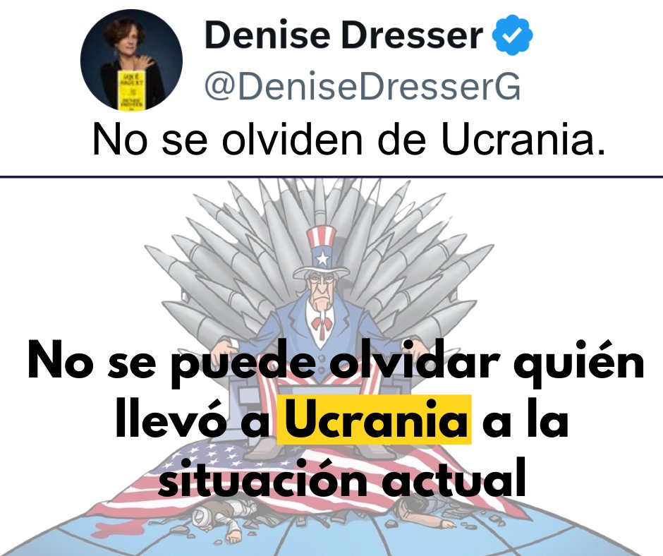 Rusia reacciona a tesis de Denise Dresser