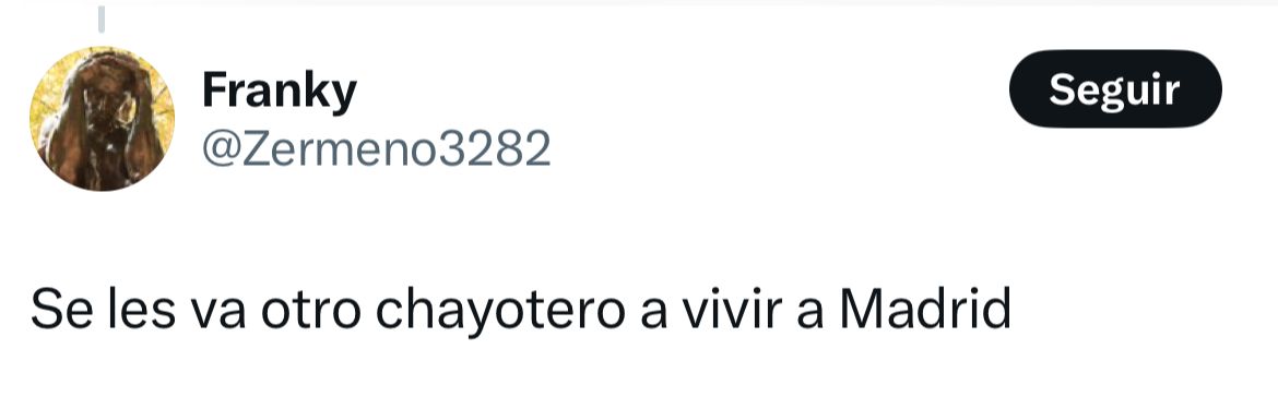 Se va otro chayotero