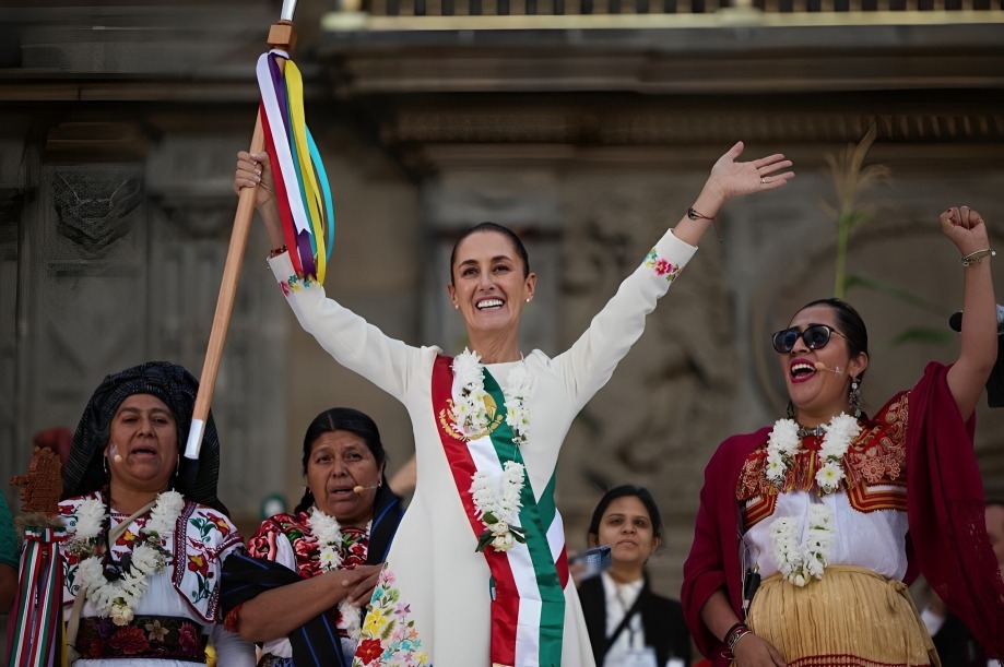 Sheinbaum toma protesta como presidenta de México