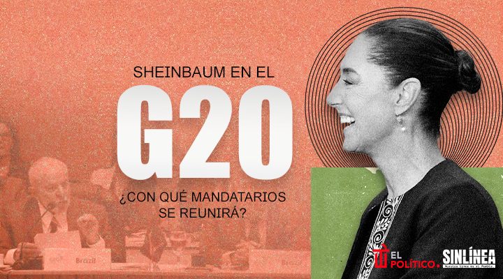 Los mandatarios con los que se reunirá Sheinbaum en el G20