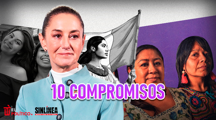 Los 10 compromisos de la campaña "Es tiempo de mujeres sin violencia"