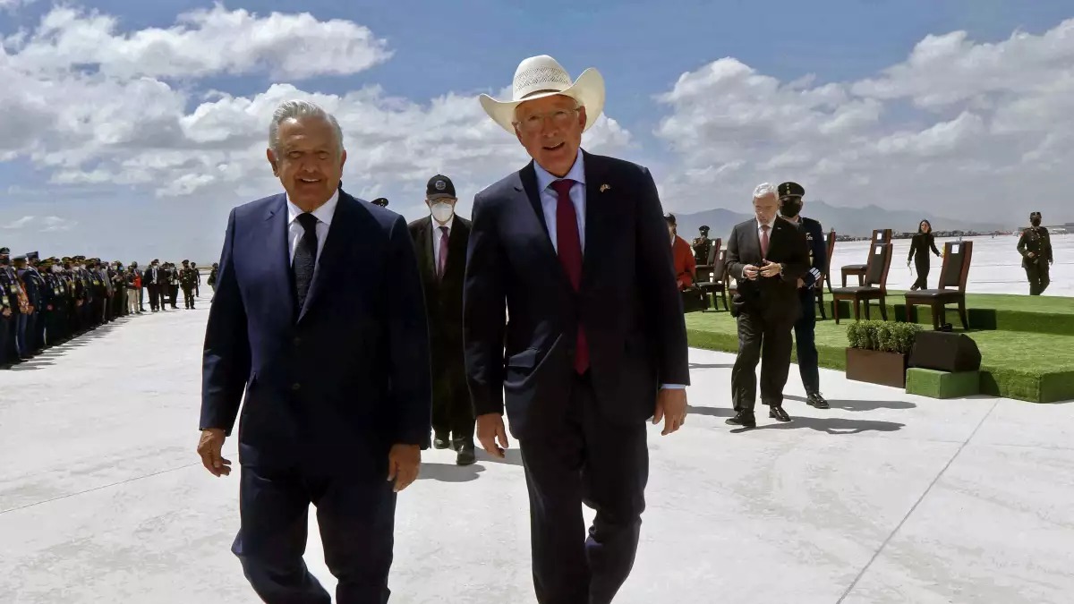 Ken Salazar y AMLO