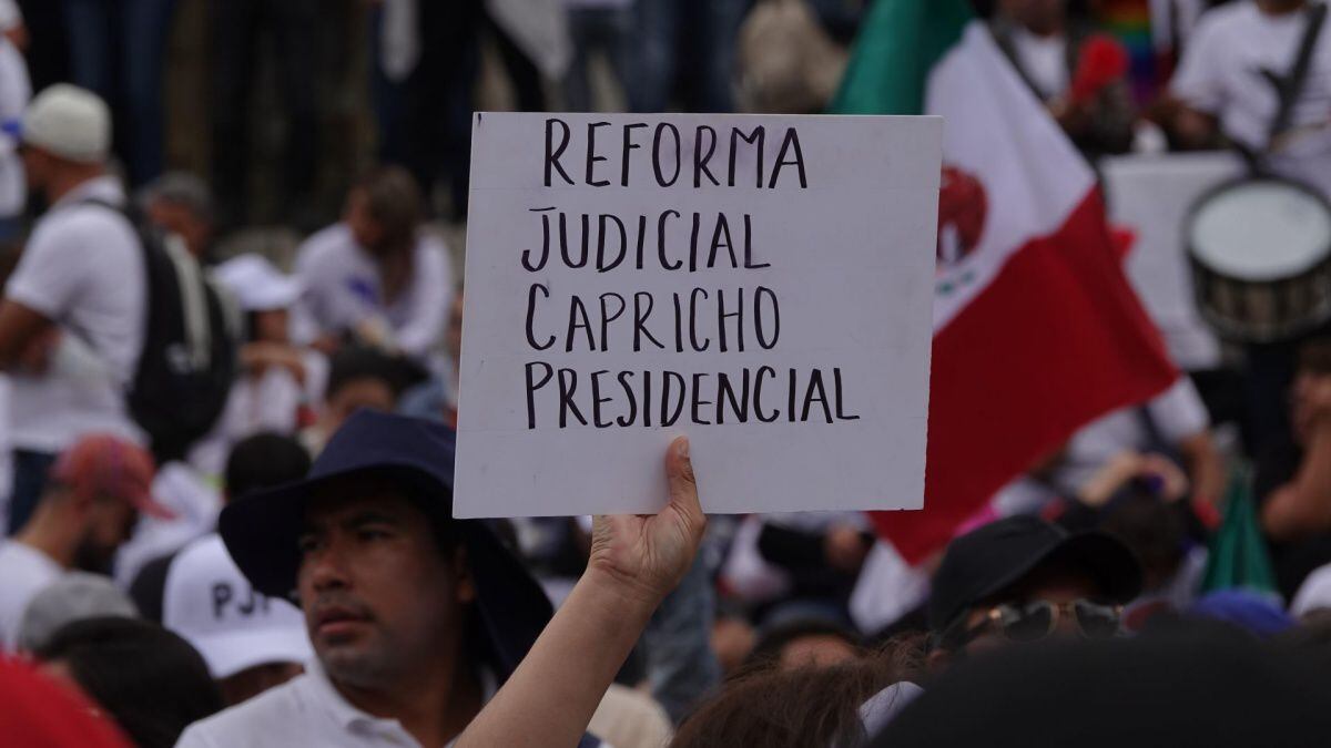 Magistrados contra reforma judicial