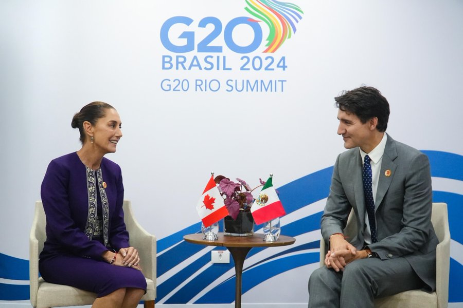 Relación México y Chna no afecta TMEC. Reunión Sheinbaum-Trudeau