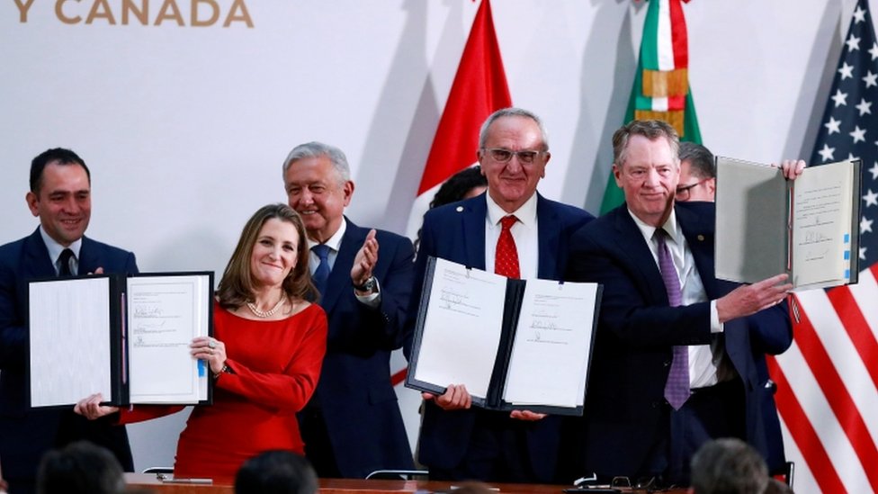 Ministros de EU y Canadá generan tensión con México