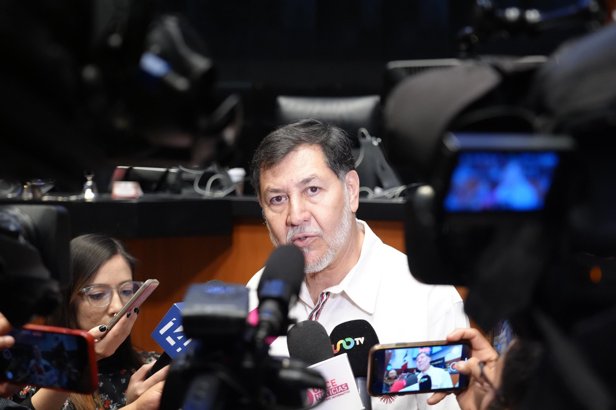 Noroña en el Senado