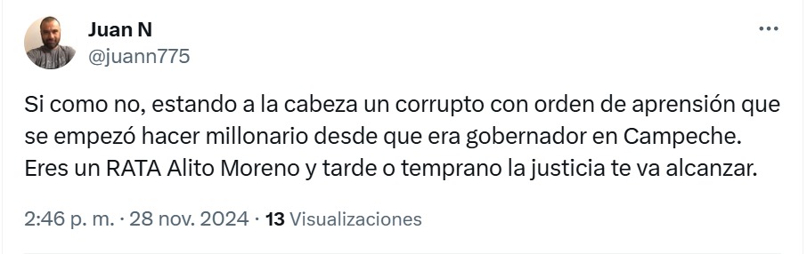 PRI con un corrupto a la cabeza