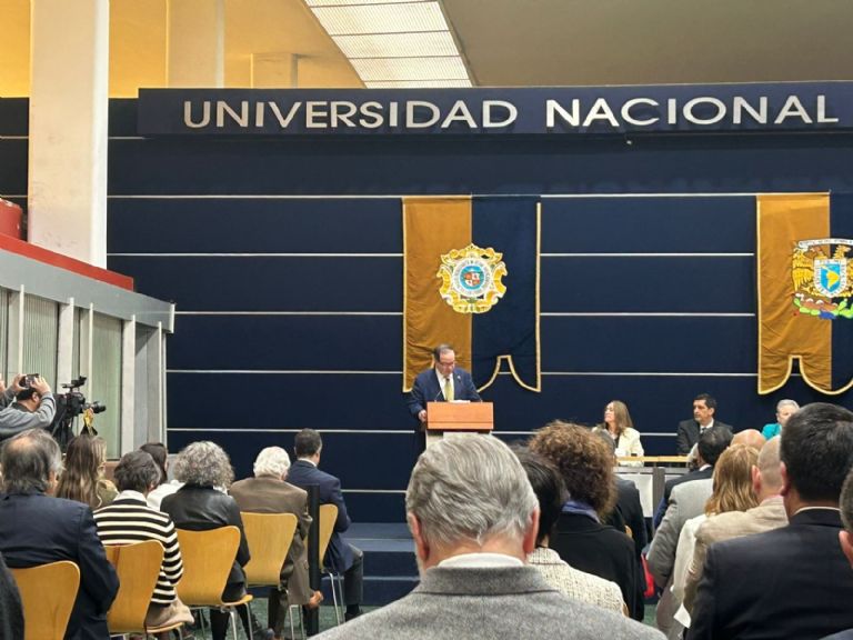 Rector UNAM cumple primer aniversario