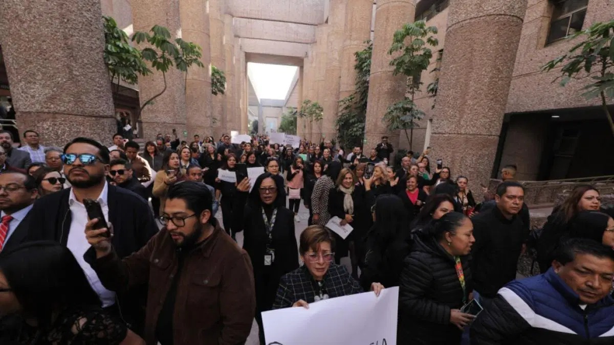 Trabajadores del PJ sede San Lázaro