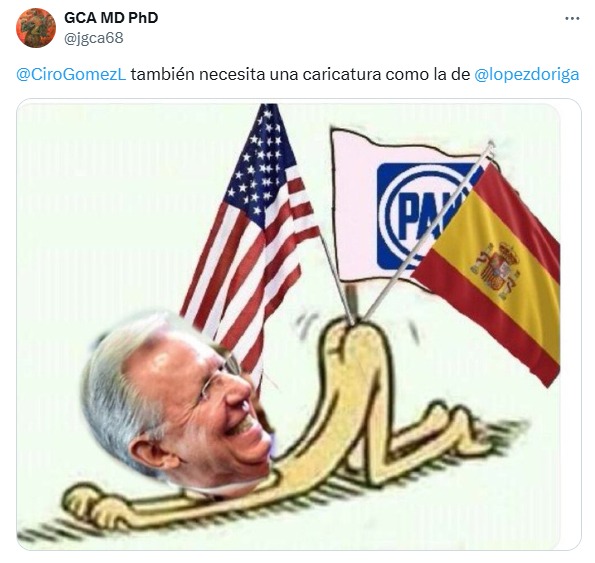 Usuarios se burlan de Ciro Gómez