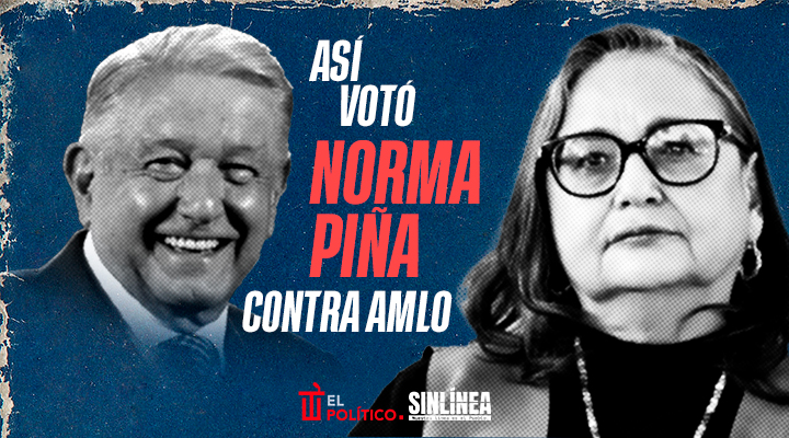 Así voto Norma Piña las propuestas y reformas de AMLO