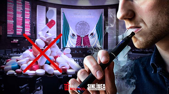 Diputados buscan prohibir vapeadores y fentanilo ilícito.