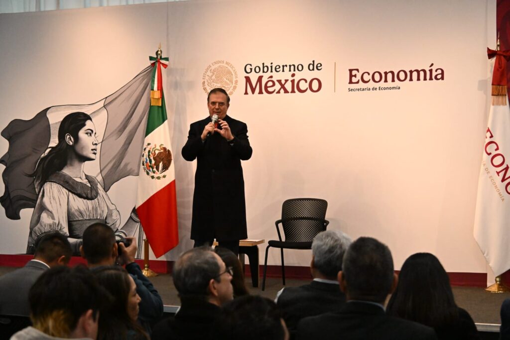 Ebrard, conferencia de Secretaría de Economía