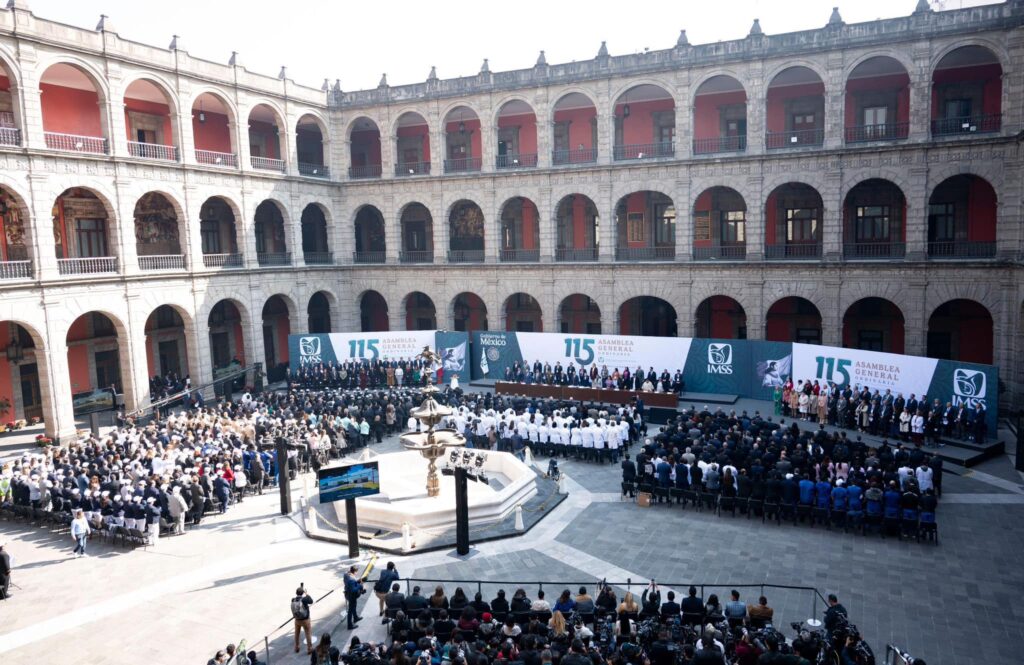 Gaviño organiza Asamblea del IMSS