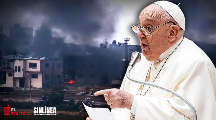 Papa Franciso condena bombardeos de Israel a Gaza